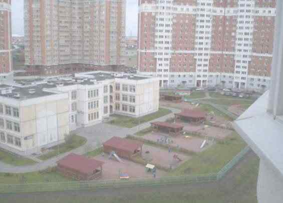 Район Лианозово. Жилые дома и детский садик